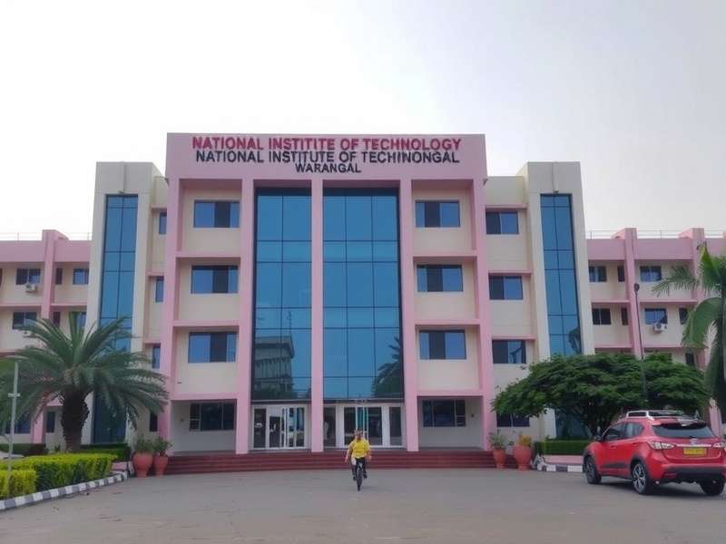 NIT Warangal Campus Aerial View